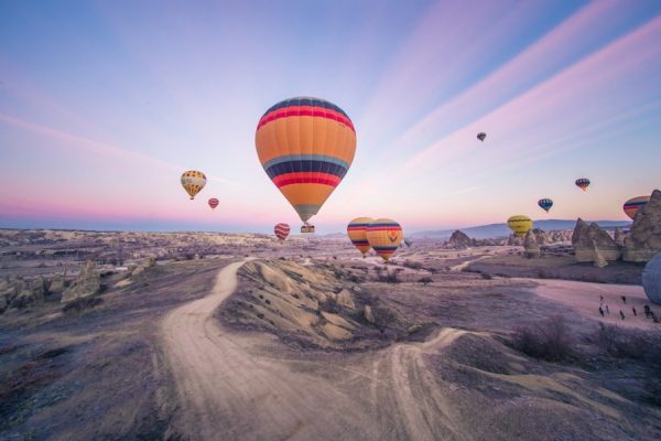 hot air balloon photography